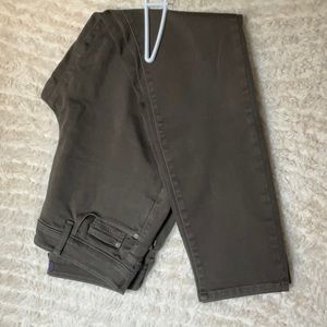 NYDJ Army green size 10 short. Inseam 29.